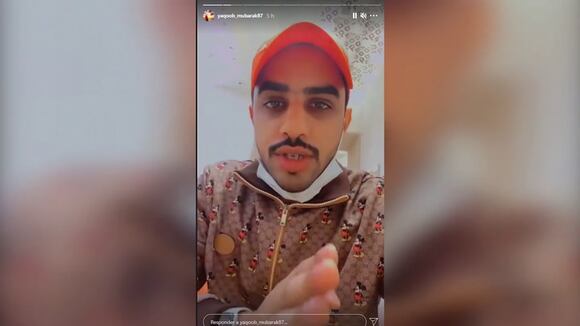 CORREO - Yaqoob Mubarak se compró unas zapatillas de 2 mil dólares como regalo de Navidad
