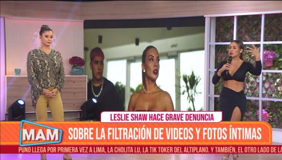 Dorita Orbegoso sobre filtración de vídeos a Leslie Shaw: “Traicionaron su confianza” (VIDEO)