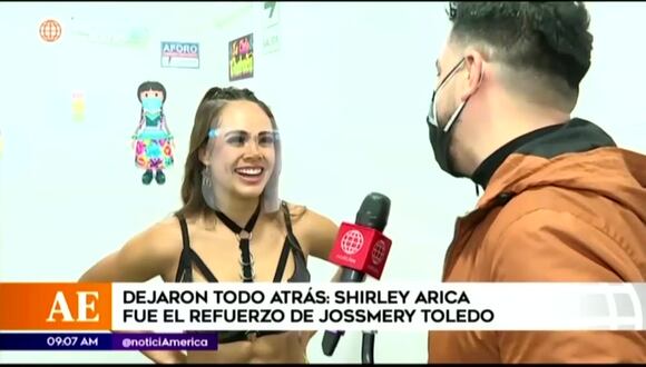 Jossmery Toledo sobre Shirley Arica