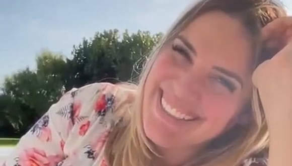 CORREO | Cassandra Sánchez de la Madrid feliz junto a su bebé