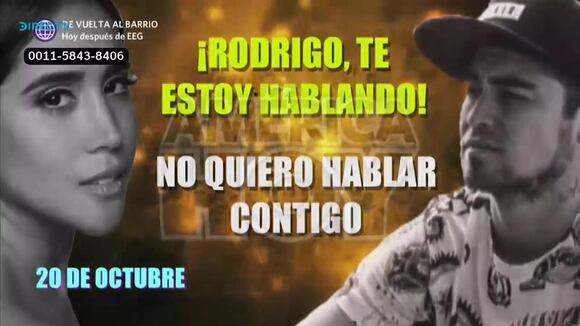 Audio de conversación Melissa Paredes y gato Cuba