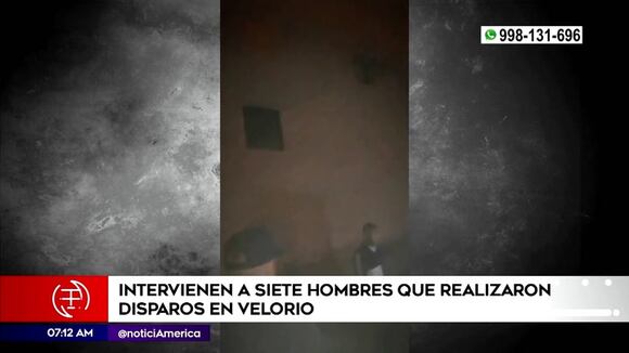 Familiares y amigos de fallecidos son detenidos por realizar disparos en velorio