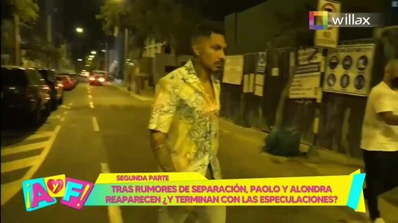 Paolo Guerrero y Alondra García Miró son vistos juntos y acaban con rumores de su separación (Fuente: Amor y Fuego)
