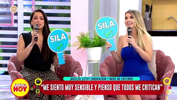 Melissa Klug evita hablar de Samahara