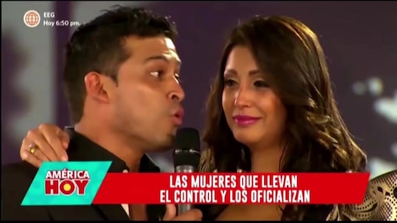 Christian Domínguez y su reacción cuando le recuerdan su relación con Karla Tarazona