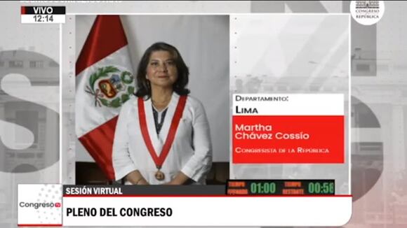 Martha Chávez pide que Manuel Merino reemplace a Francisco Sagasti: “Peor no lo va a hacer” - Congreso TV
