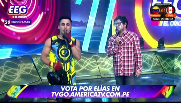 Palabras de Elías sobre su participación en El artista del Año