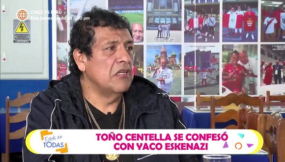 Toño Centella en 'Estás en Todas'