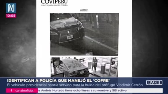 CORREO | Identifican a policía que manejó el 'Cofre'