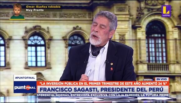 Francisco Sagasti sobre su epígrafe