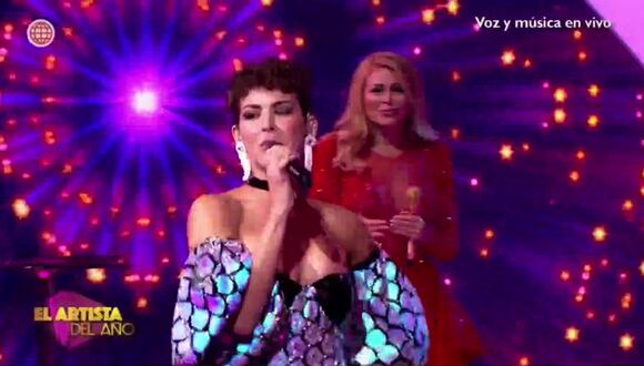 Gisela Valcárcel presentó a Anahí de Cárdenas en “El artista del año” (Video: América TV) - Correo
