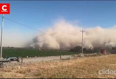 Vientos intensos levantan tormentas de arena y alteran la rutina en Arequipa (VIDEO)