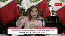 Dina Boluarte sobre la excarcelación de Alberto Fujimori: “Calza en el respeto a la autonomía de las instituciones” (VIDEO)