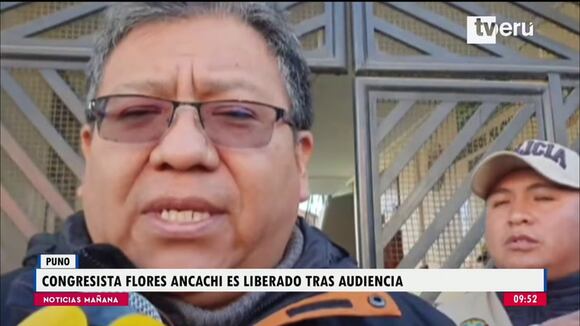 Situación del congresista Flores Ancachi