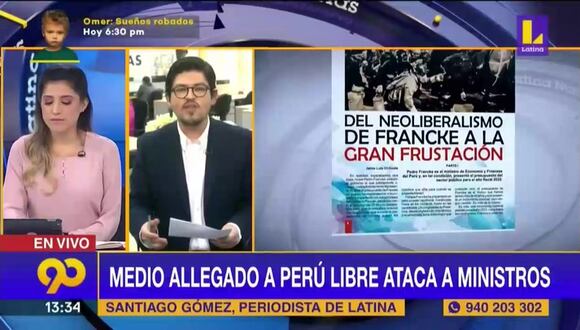 Revista allegada a Perú Libre