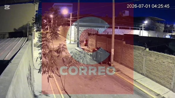 Aparecen imágenes de los delincuentes que asaltaron a los policías en Arequipa