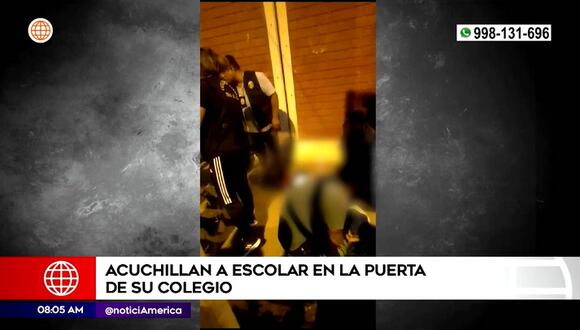 Acuchillan a escolar
