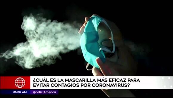 Coronavirus: ¿Cuál es la mascarilla más eficaz para prevenir contagios de COVID-19?