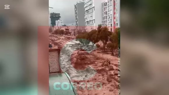 CORREO | DESBORDE DE TORRENTERA CHULLO EN AREQUIPA