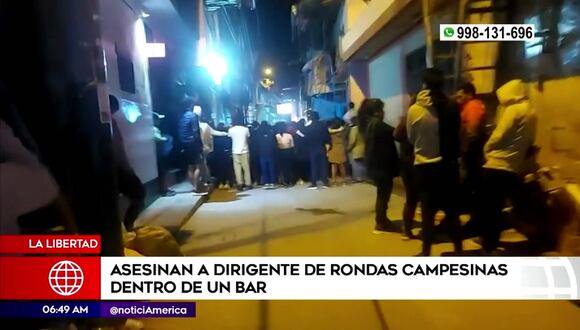 La libertad: asesinan a dirigente en bar