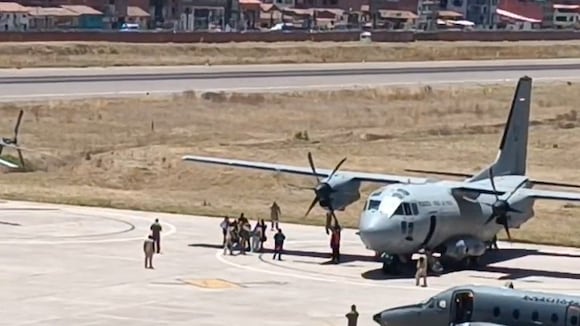 CORREO | Presidenta Keiko Fujimori llega a Cusco en medio de fuertes incendios forestales