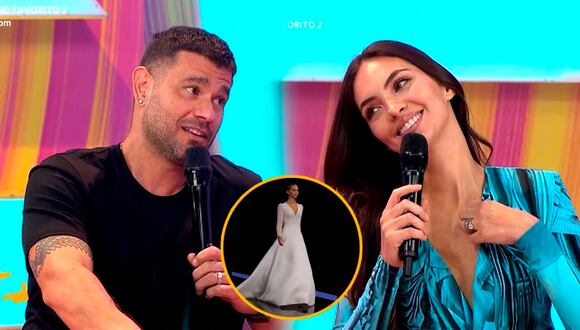 Yaco Eskenazi orgullosos de Natalie Vértiz tras verla desfilar