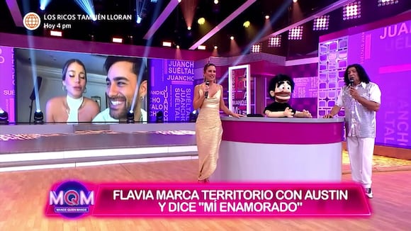 Austin Palao y Flavia Laos hablan sobre las relaciones abiertas