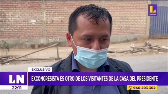 Excongresista Jorge Pérez Flores habría visitado a Castillo en Breña