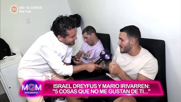 Mario Irivarren es troleado por Israel Dreyfus