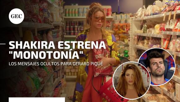 Shakira estrena su tema “Monotonía”: el mensaje oculto de la cantante colombiana hacia Gerard Piqué