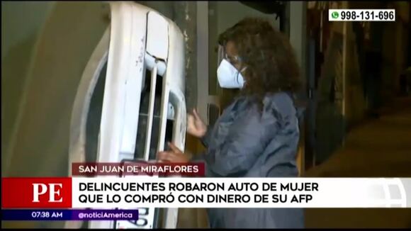 Mujer es víctima del robo de su vehículo