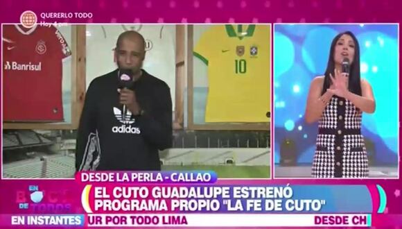 “La fe de Cuto”: Guadalupe habla de su debut como entrevistador