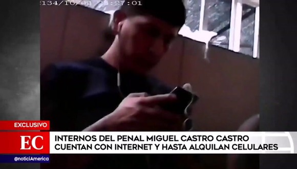 Internos del penal Miguel Castro Castro tienen internet y hasta alquilan celulares