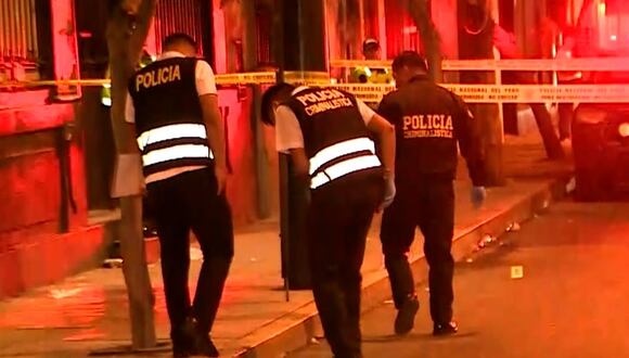Barranco: Asesinan a hombre en un bar esta madrugada
