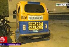 San Juan de Miraflores: mototaxi con tres mujeres y un bebé fue atacado a balazos por presuntos sicarios (VIDEO)