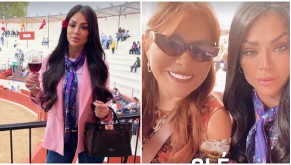 CORREO - Sheyla Rojas y Magaly Medina posan juntas con filtros