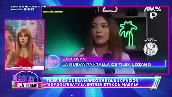 Magaly Medina le responde a Tilsa Lozano