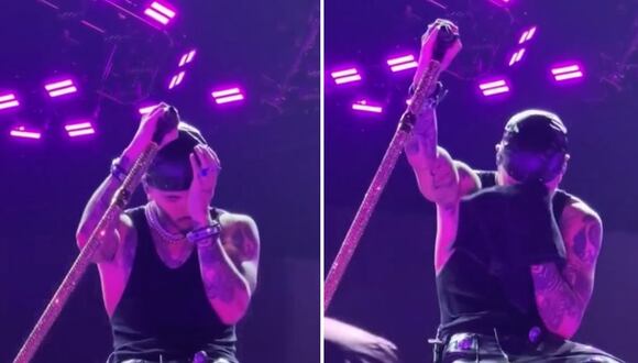 Rauw Alejandro se quiebra en concierto al cantar tema que le dedicó a Rosalía