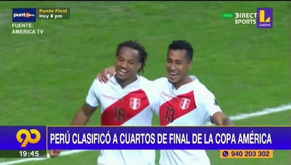 Gol de André Carillo para clasificación a cuarto de final