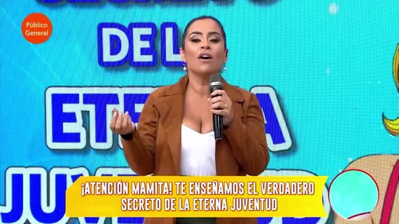 Mariella Zanetti se pone rejuchip en vivo