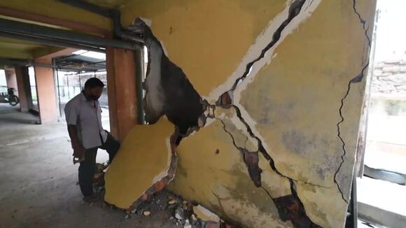 Un fuerte terremoto sacude el noreste de India