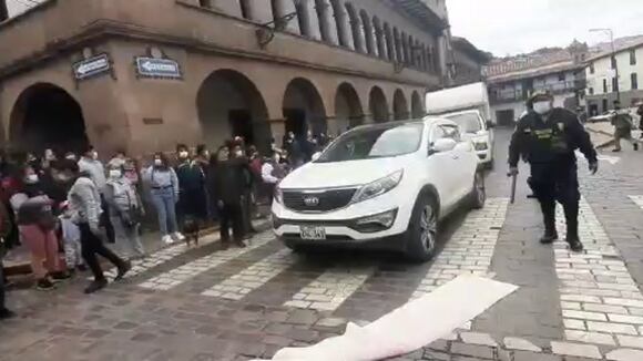 Keiko Fujimori se queja por actos de violencia en Cusco