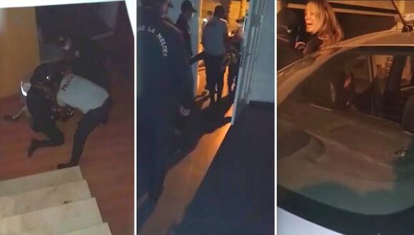 Video de detención a Sofía Franco