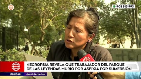 Trabajador del Parque de las Leyendas murió por asfixia por sumersión, según revela necropsia (VIDEO)