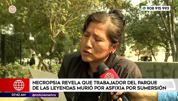 Necropsia del trabajador del parque de las leyendas