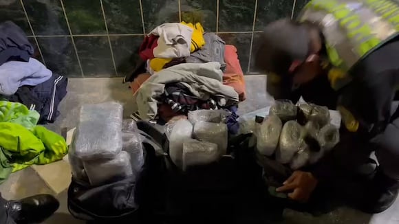 Caen con droga en Tumbes