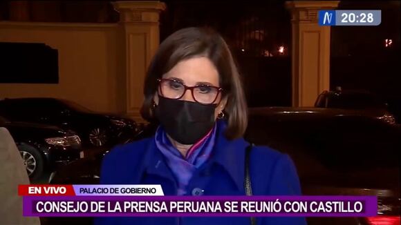 Consejo de la Prensa Peruana le pidió a Pedro Castillo más transparencia