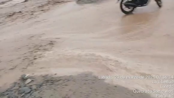 Se activa quebrada "San Carlos" en Trujillo