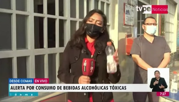 Venta de tragos tóxicos