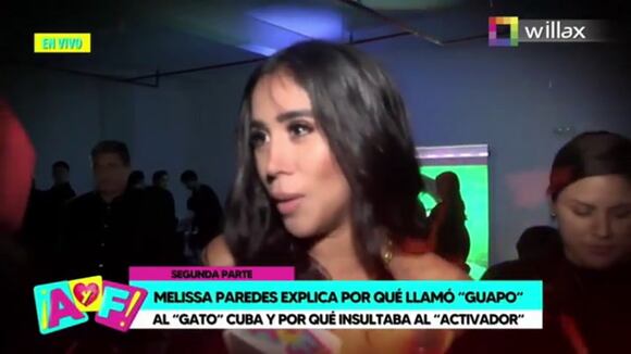 CORREO | Melissa Paredes le responde a Mayella Lloclla por decir que busca “dinero”: “Está mal informada”